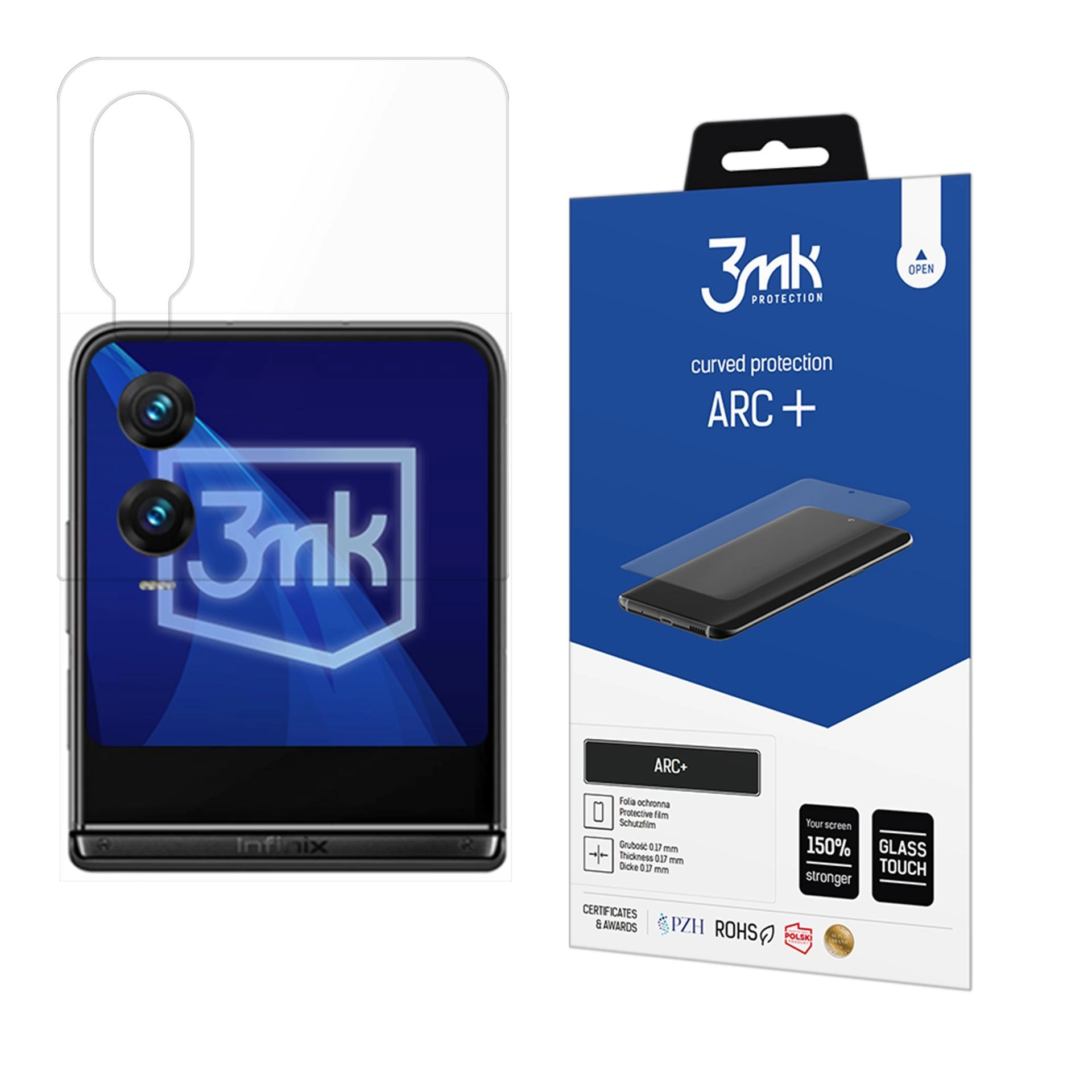 Infinix Zero Flip (front) - 3mk