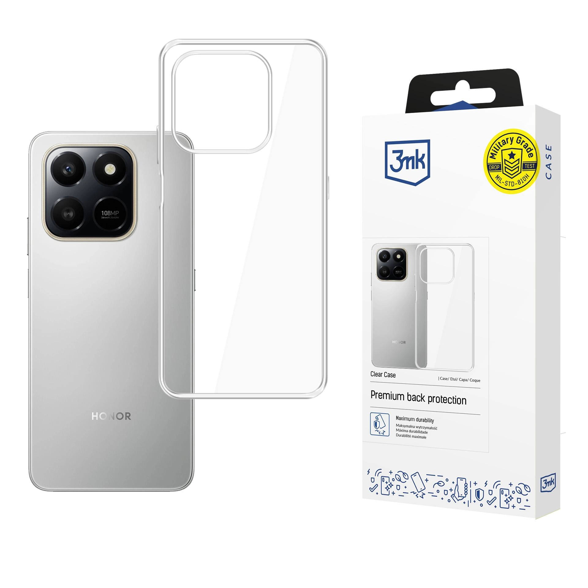 3mk Clear Case for Honor X7D