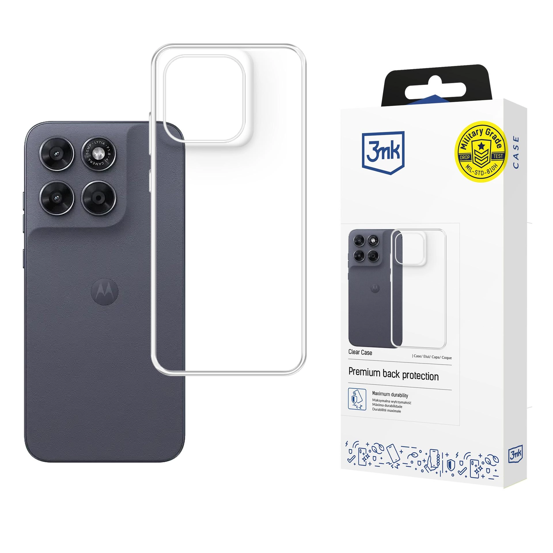 Motorola Moto G67 - 3mk Clear