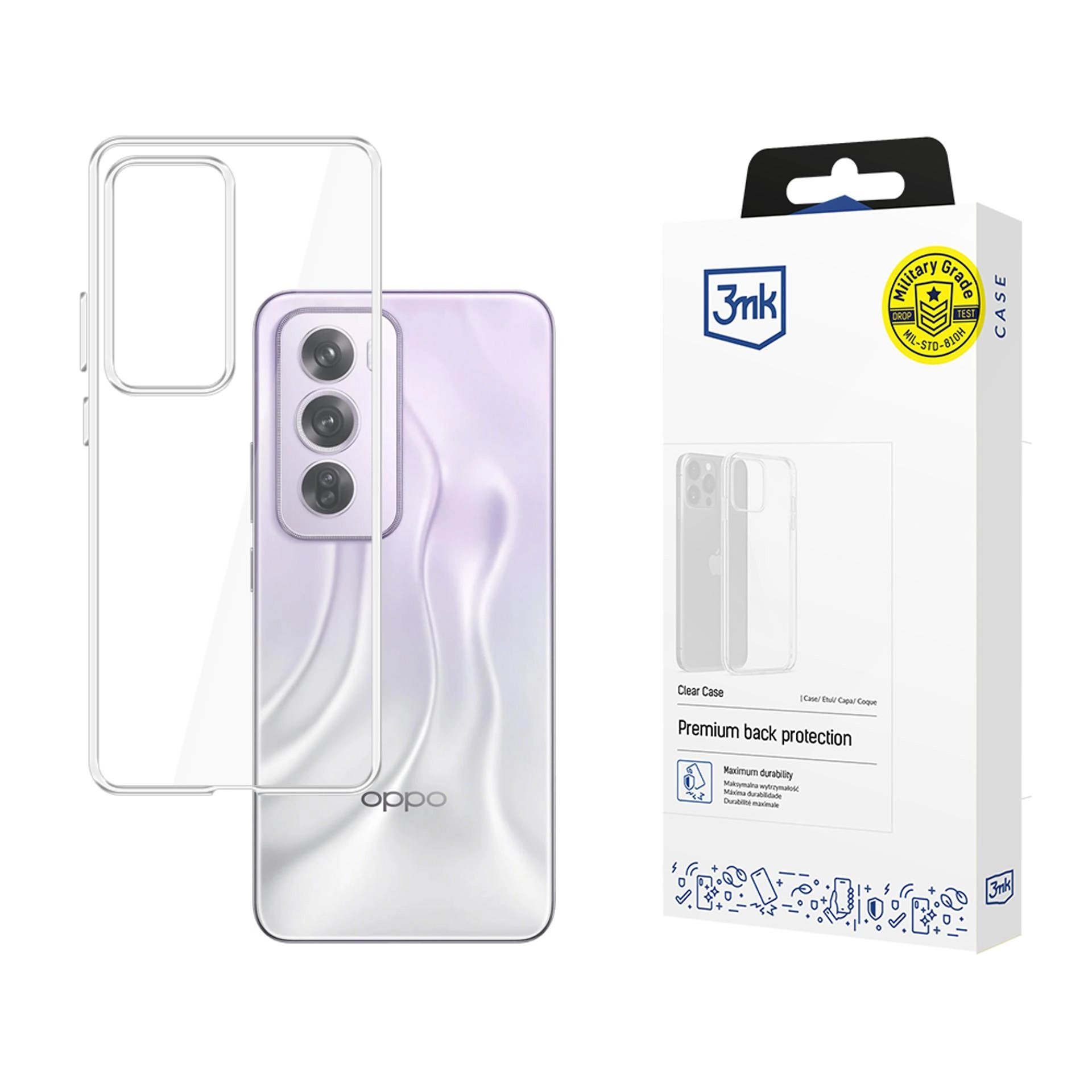 3MK Etui Clear Case do Oppo