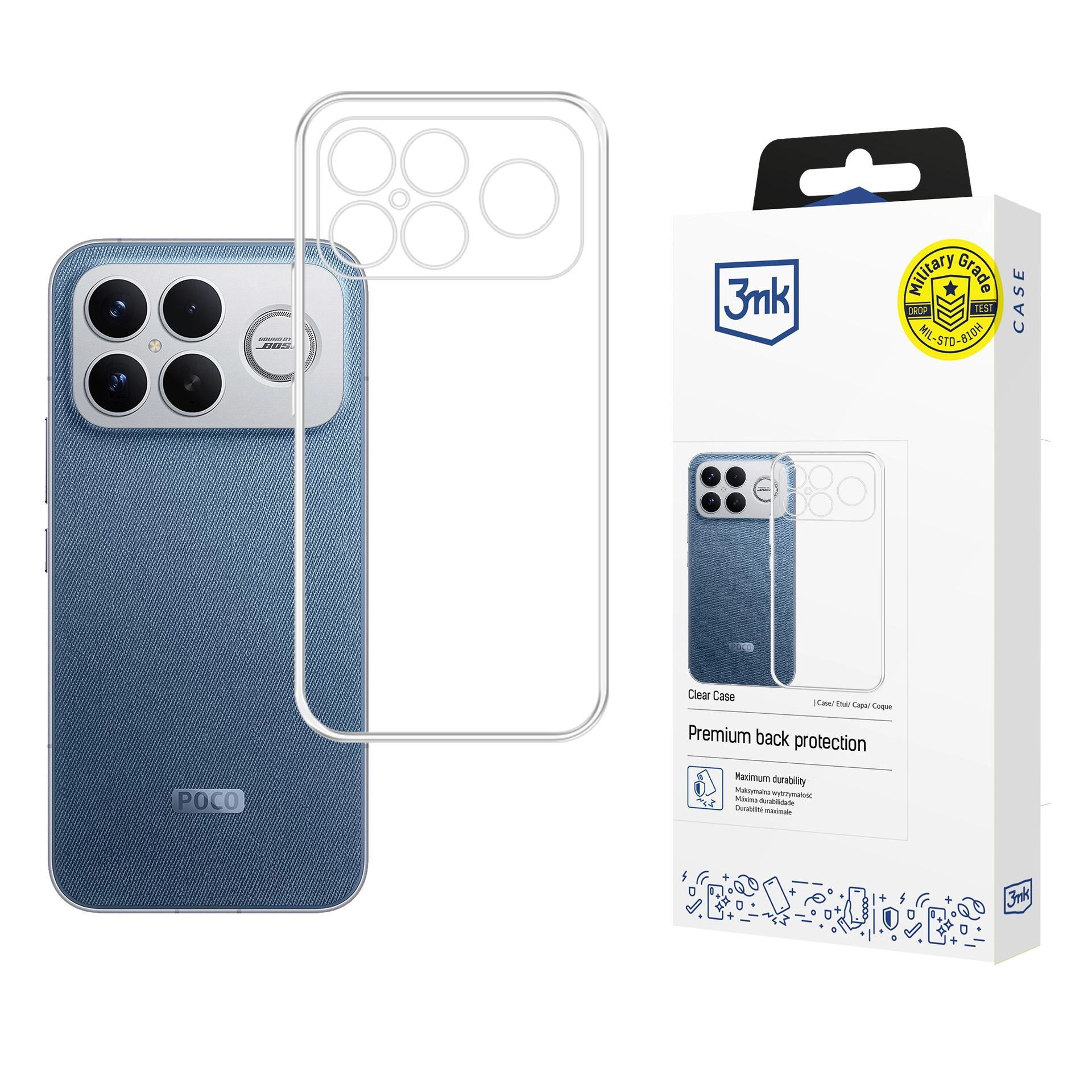 Poco F8 Ultra - 3mk Clear
