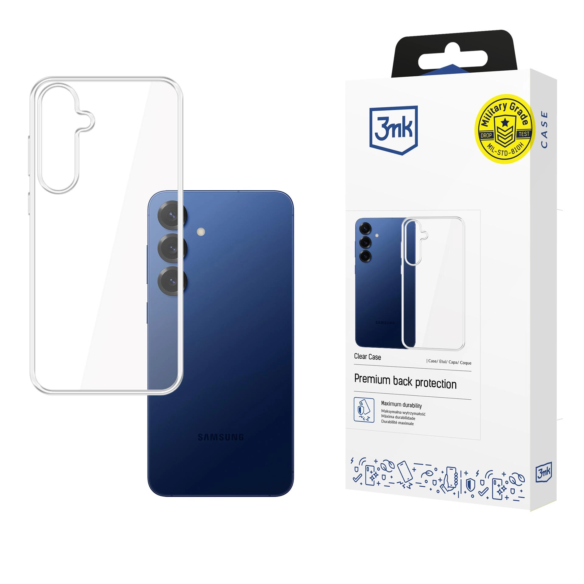 Case 3MK Clear case for Samsung