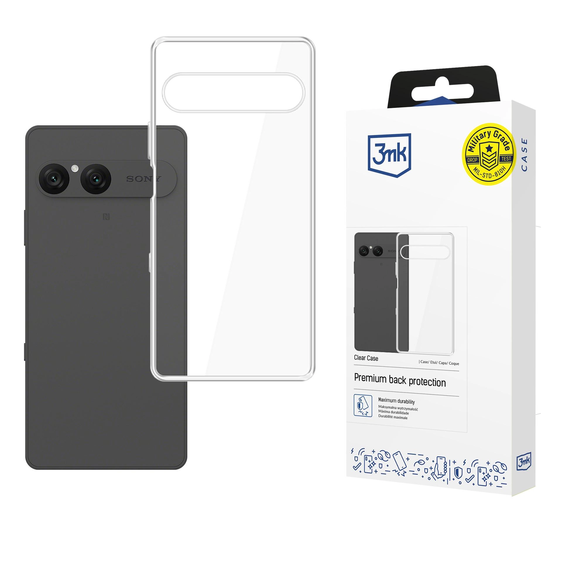 3mk Clear Case pro Sony Xperia