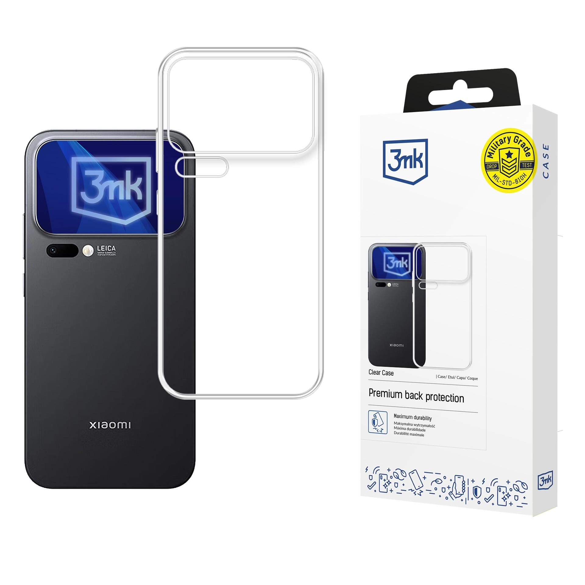 3MK Etui Clear Case for Xiaomi