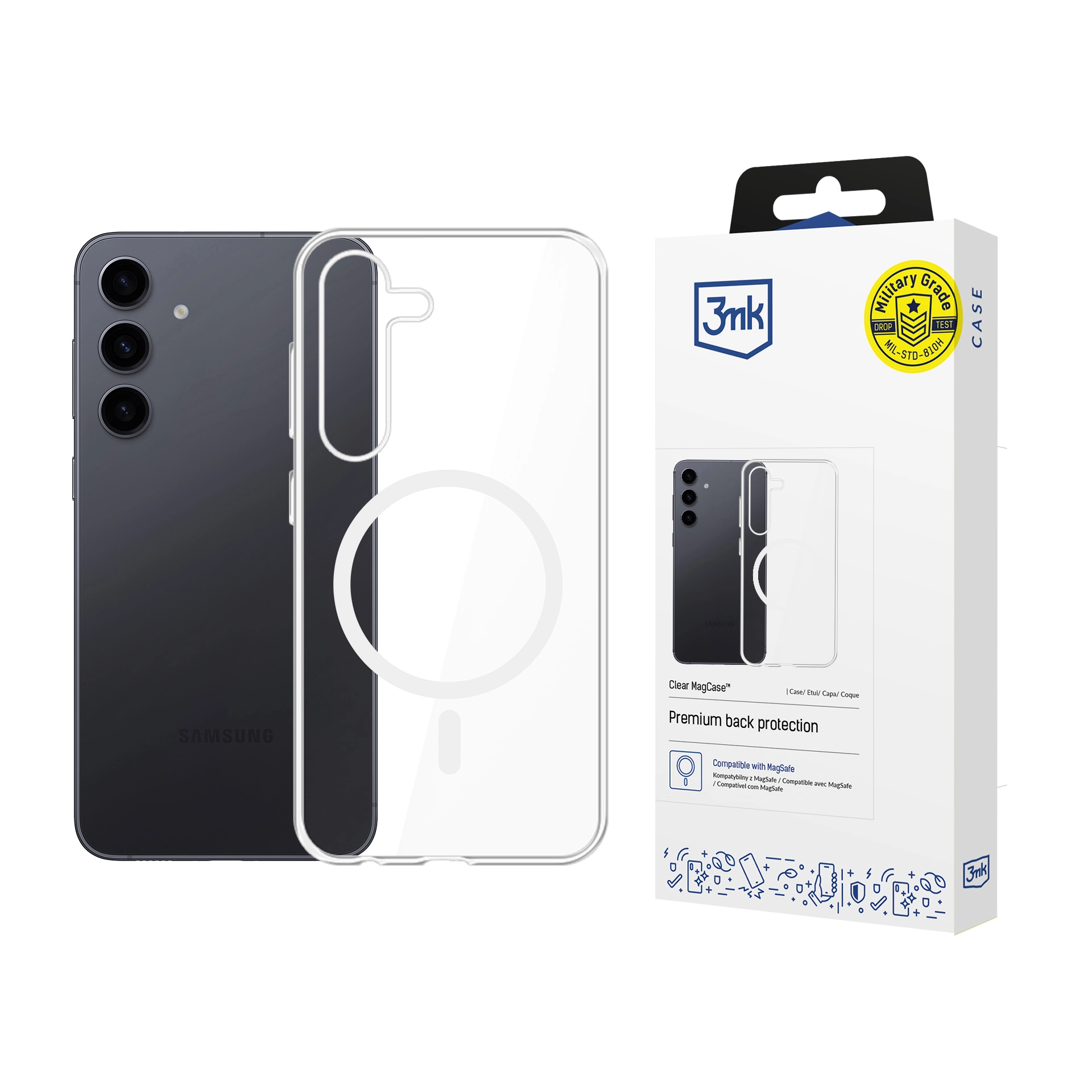 Samsung Galaxy S24+ - 3mk Clear