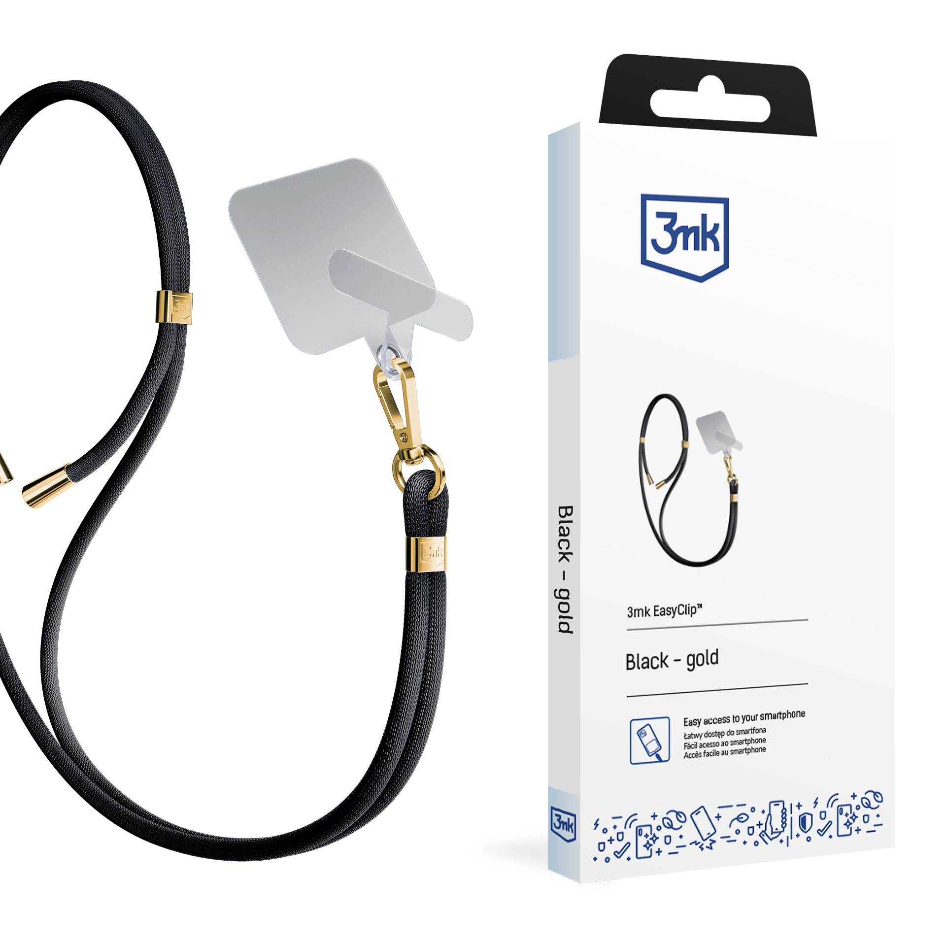 3MK EasyClip strap Mobile phone Nylon