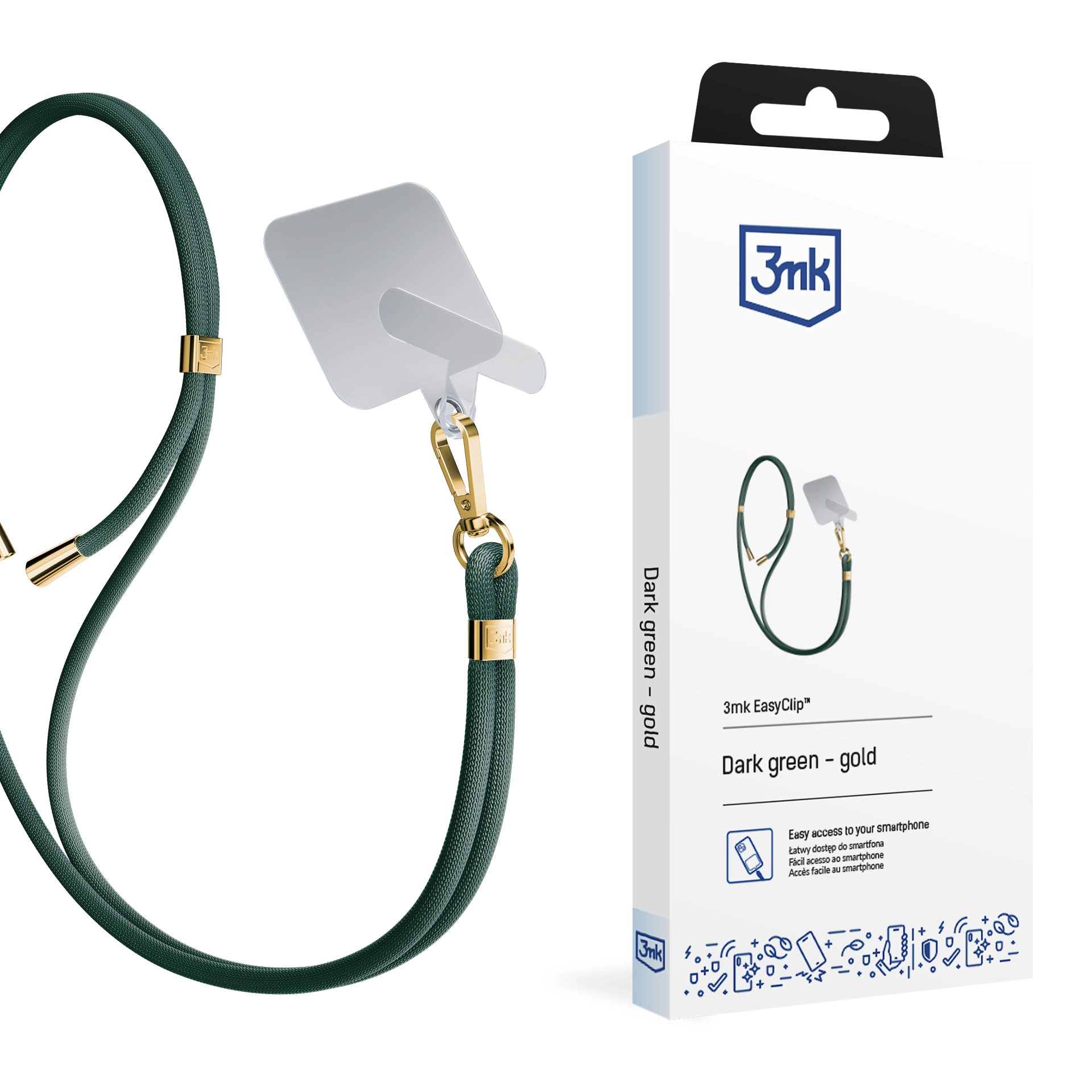 3MK EasyClip strap Mobile phone Nylon