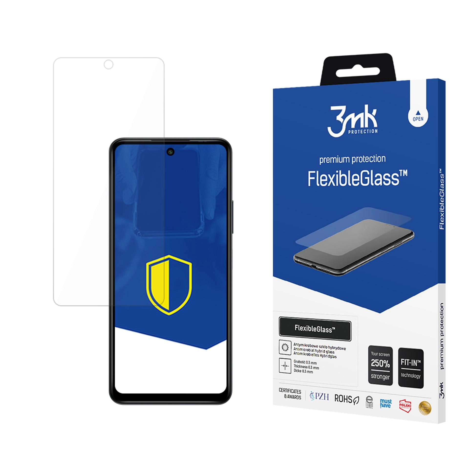 BLU Bold K10 - 3mk FlexibleGlass
