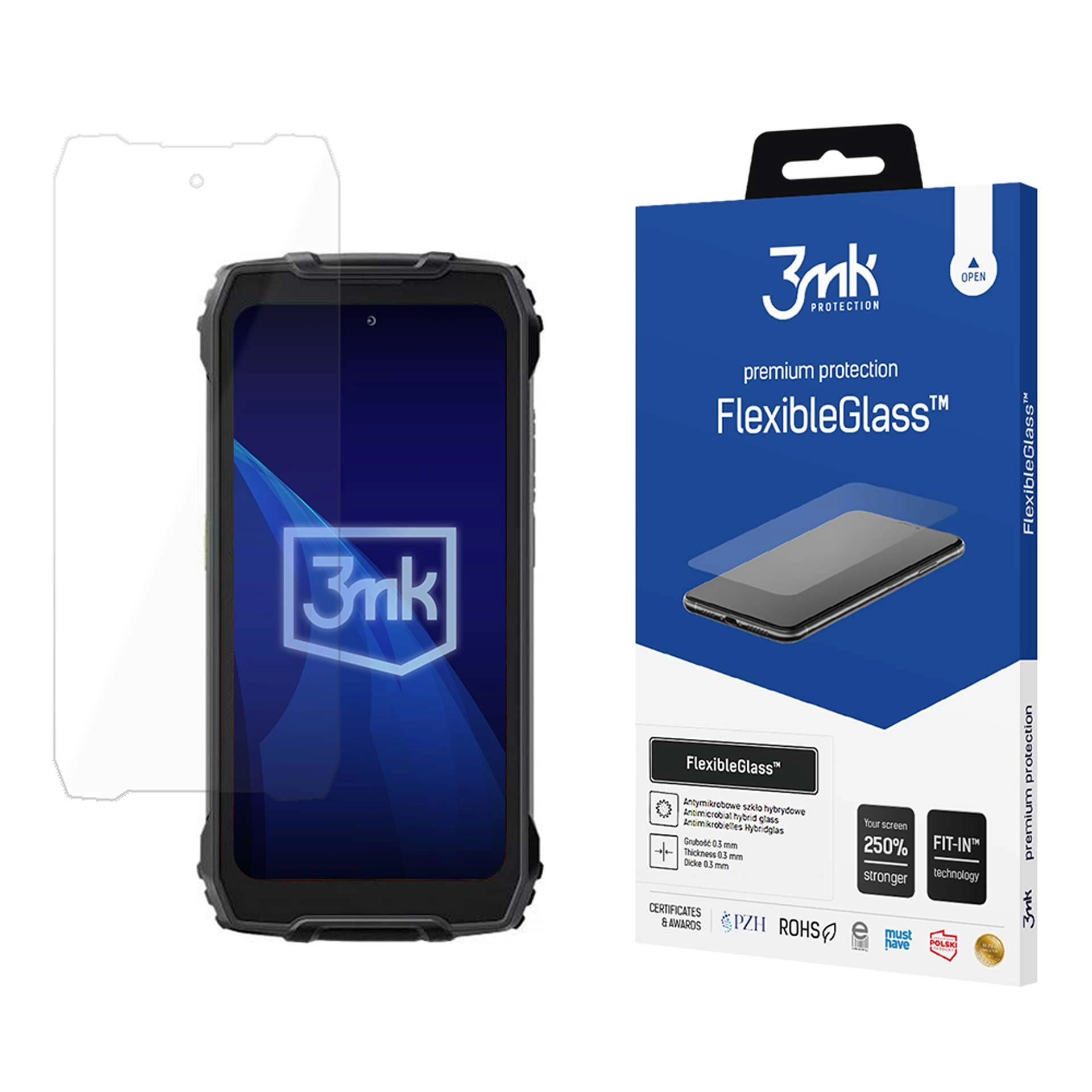 Blackview BV7300 - 3mk FlexibleGlass W-3FxGl-BBV7300