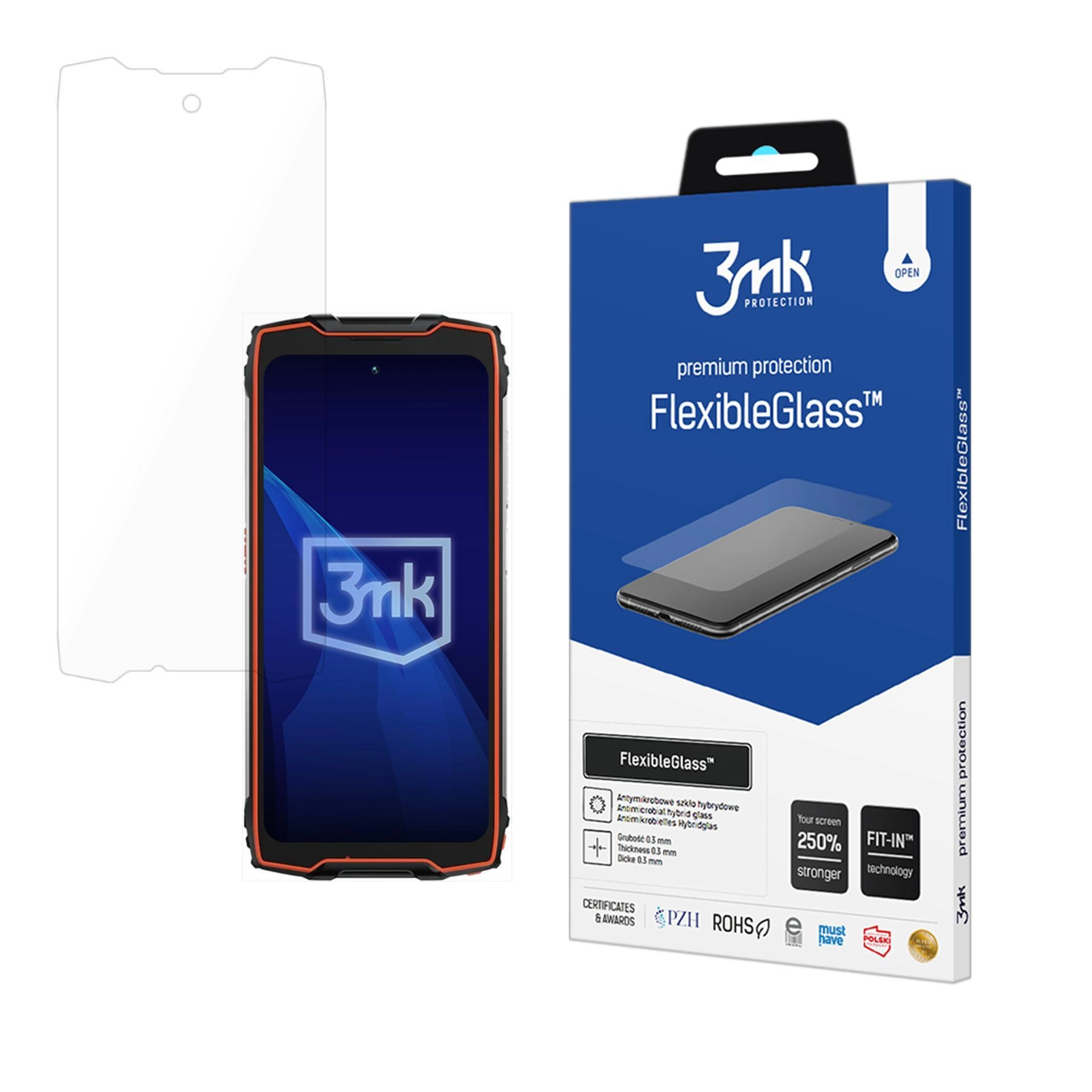 Blackview BV9300 Pro - 3mk FlexibleGlass