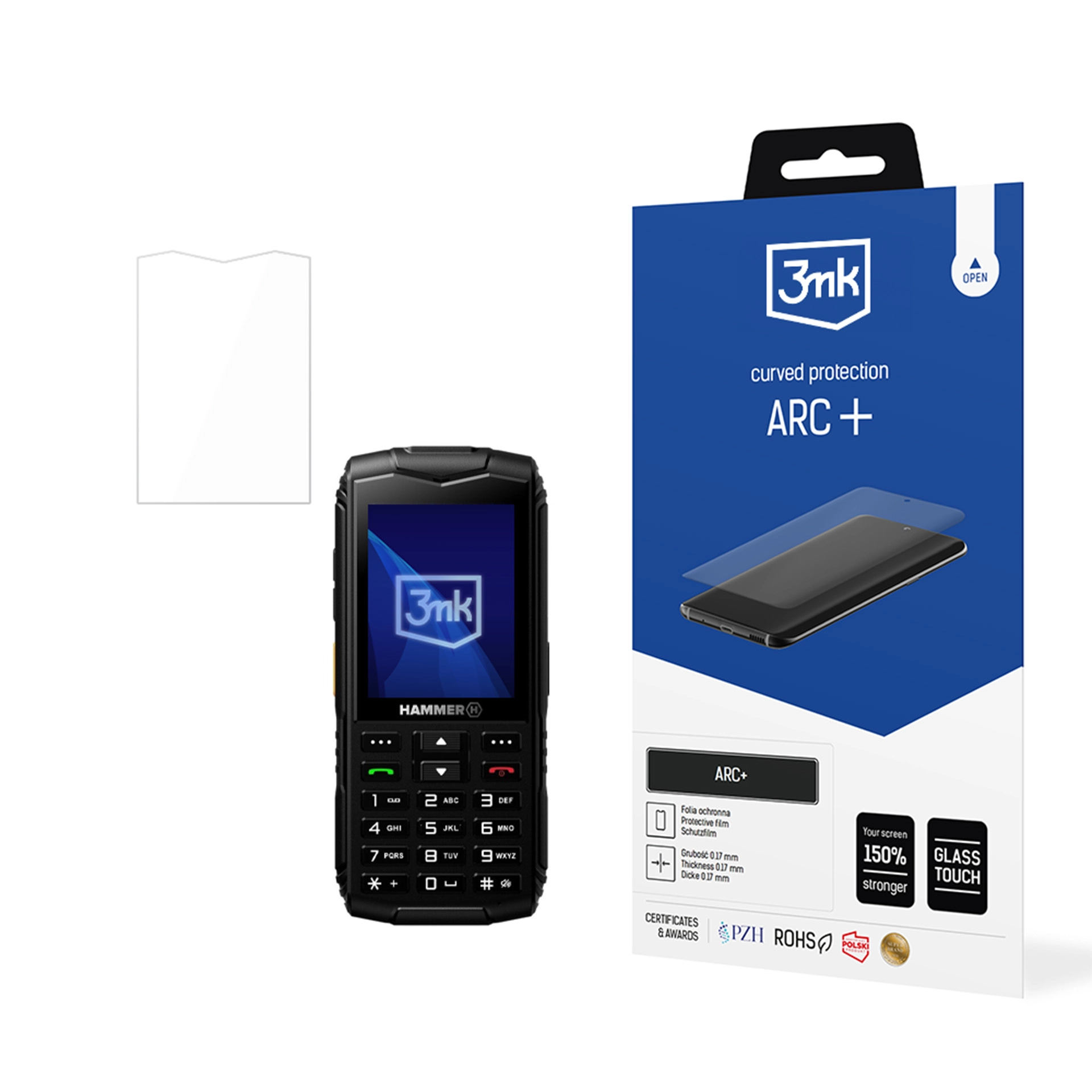 Hammer Horizon LTE - 3mk FlexibleGlass