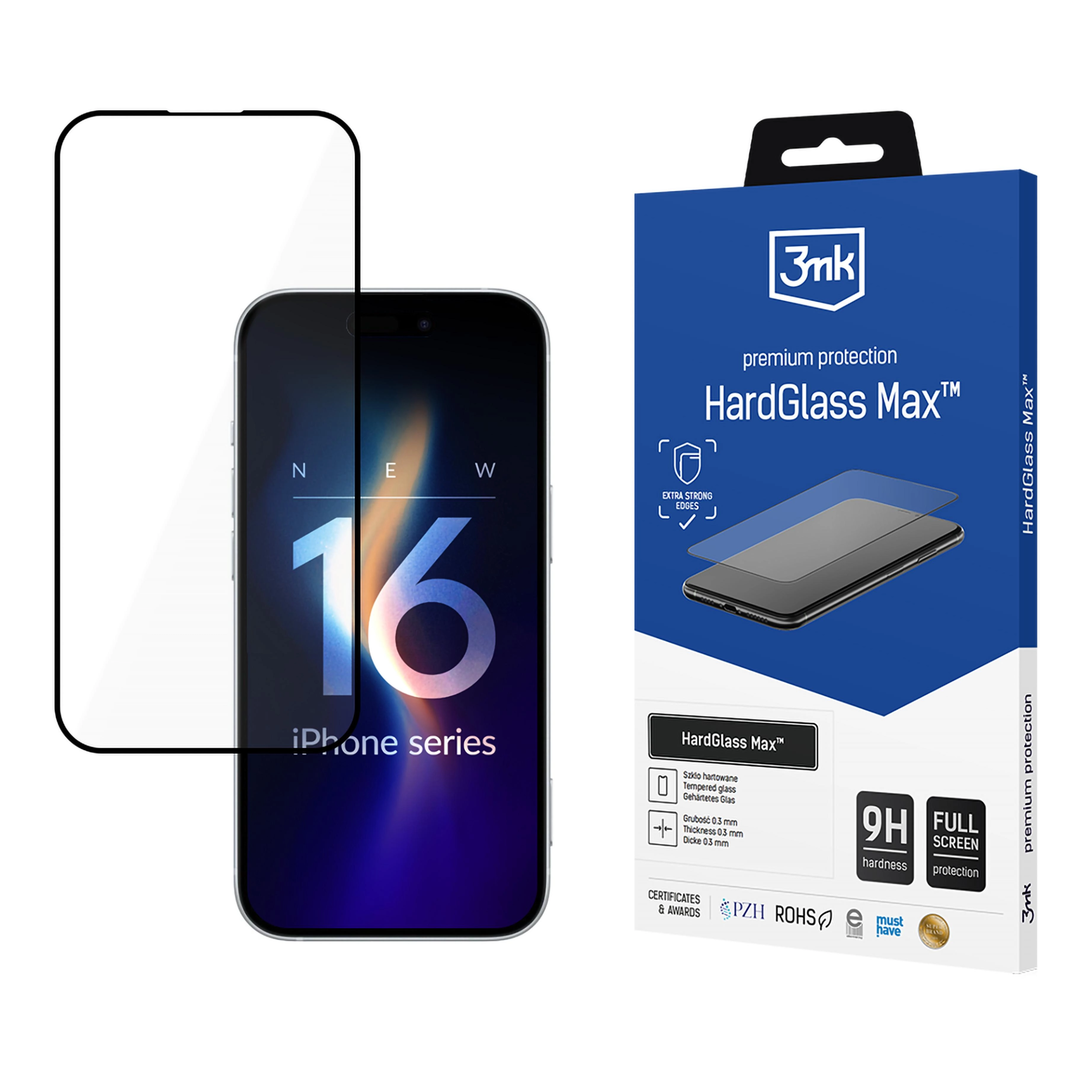 3MK HardGlass Max Clear screen protector