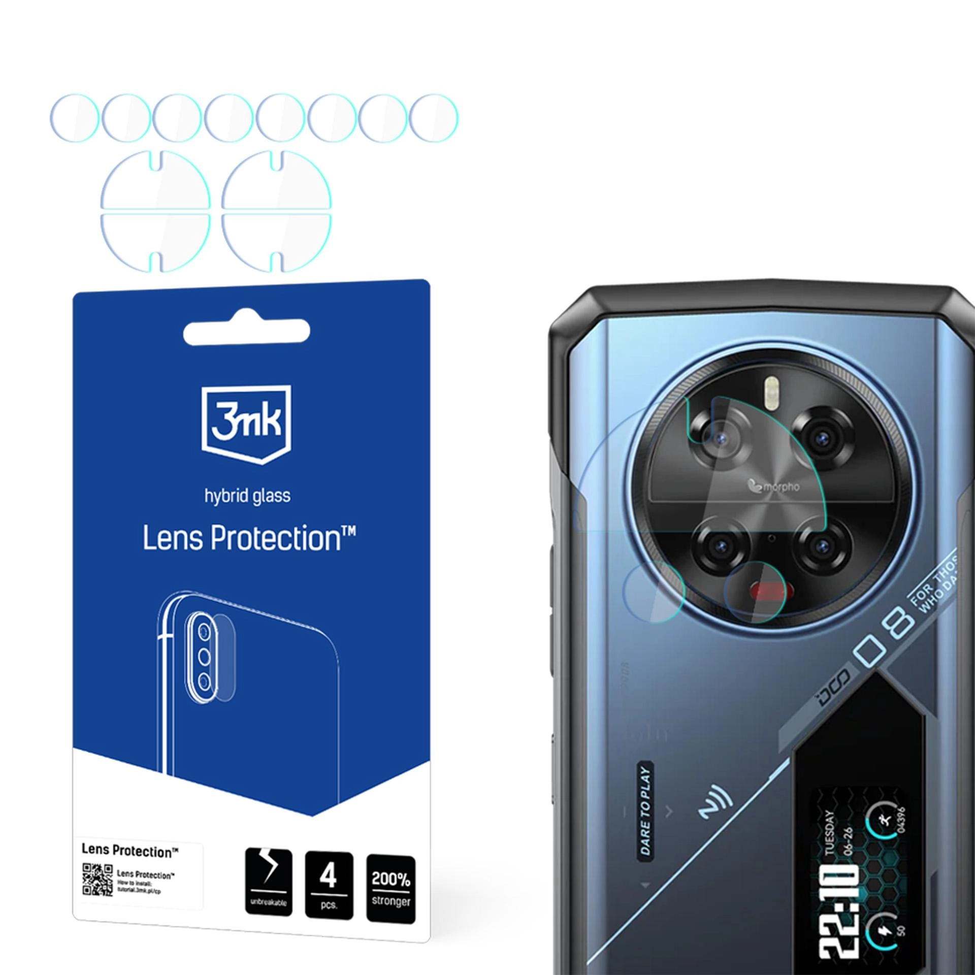Doogee V40 Pro - 3mk Lens