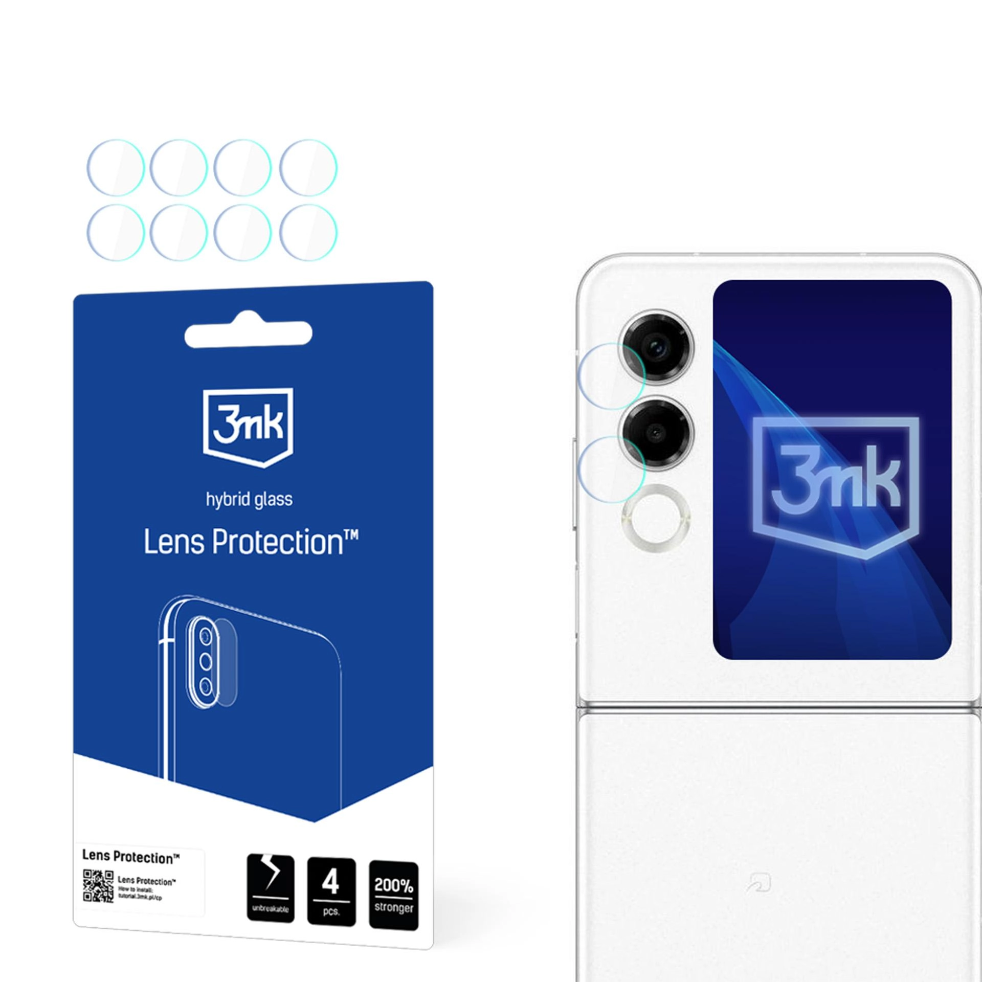 Nubia Flip 2 (front) - 3mk