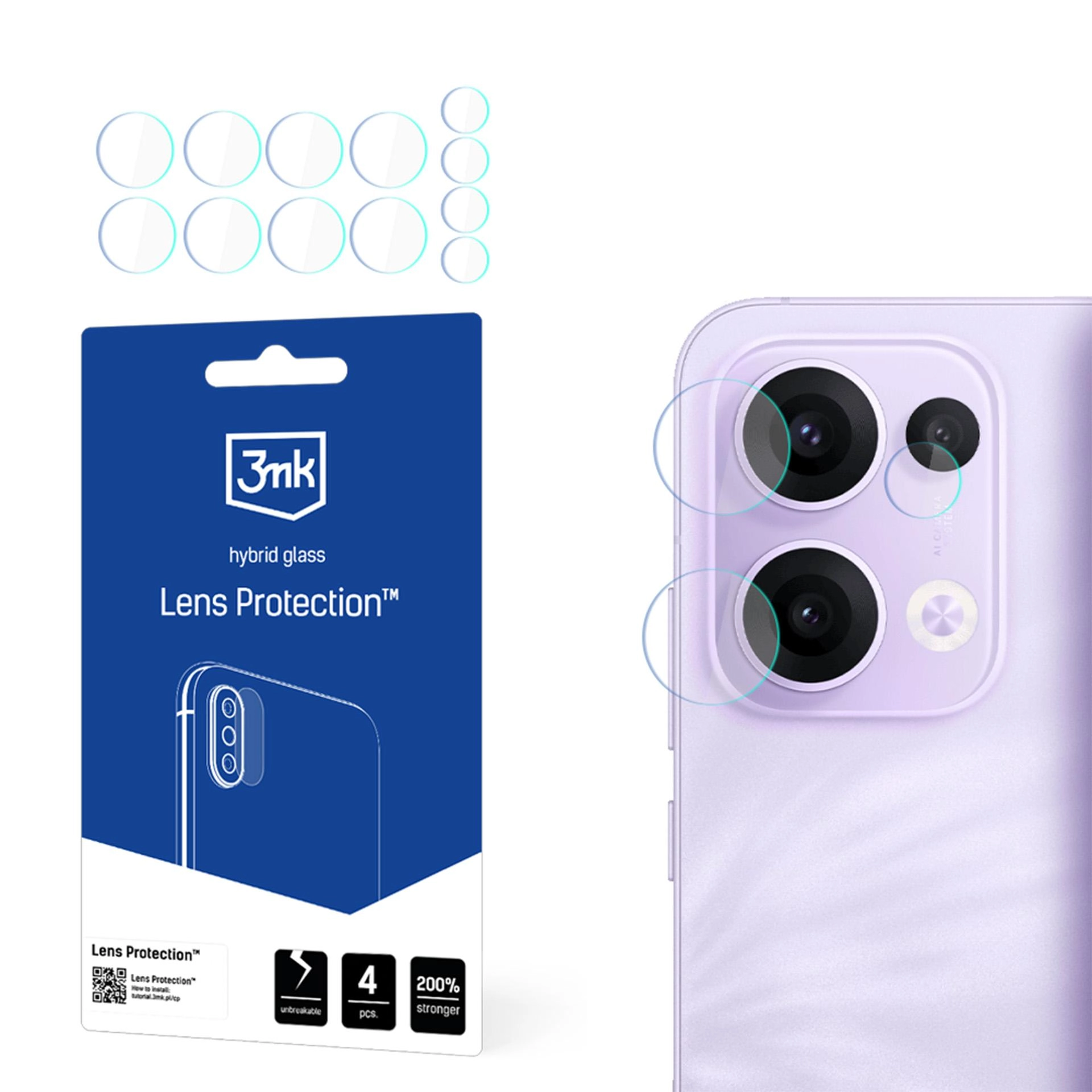 Oppo Reno 13 - 3mk Lens