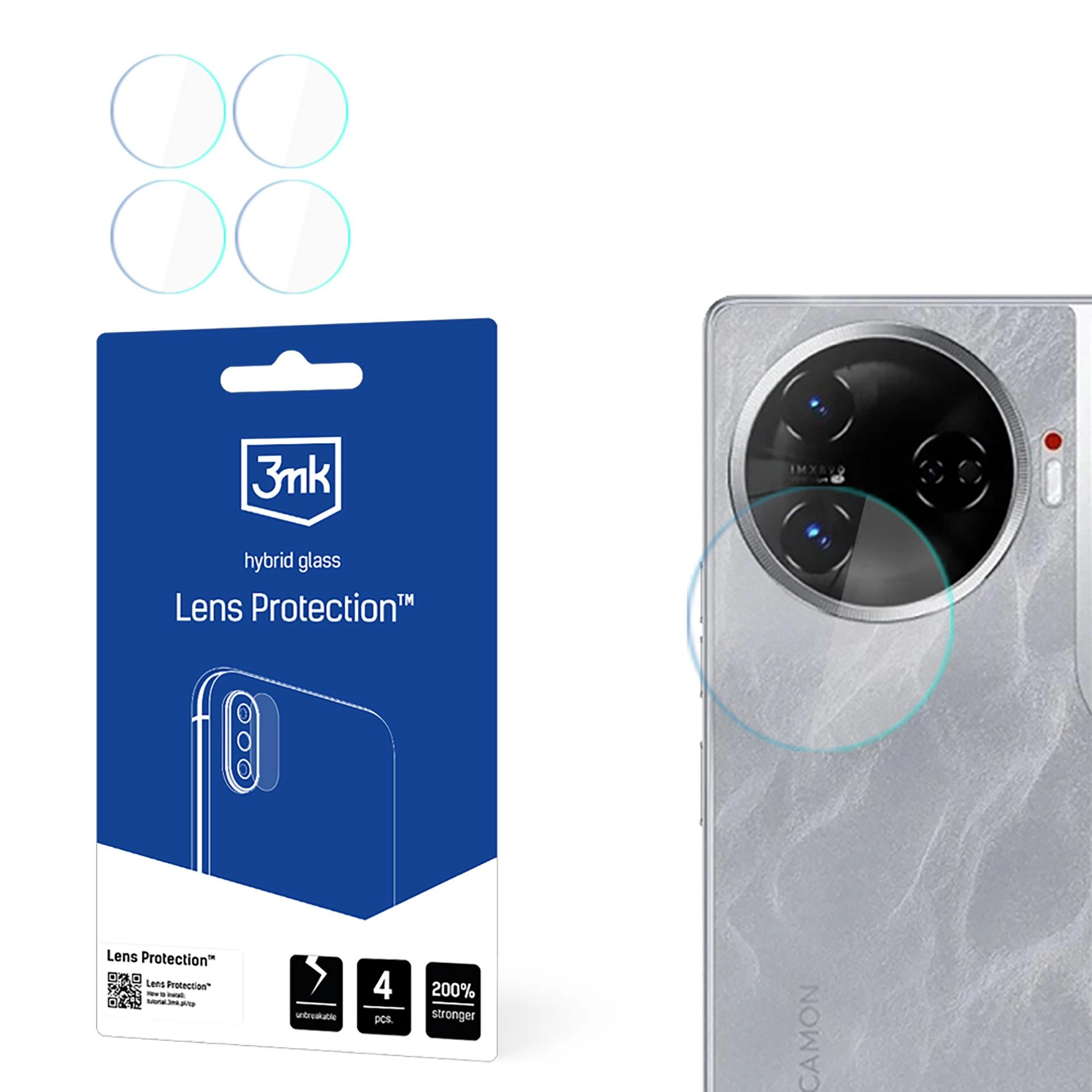 Tecno Camon 30 - 3mk Lens