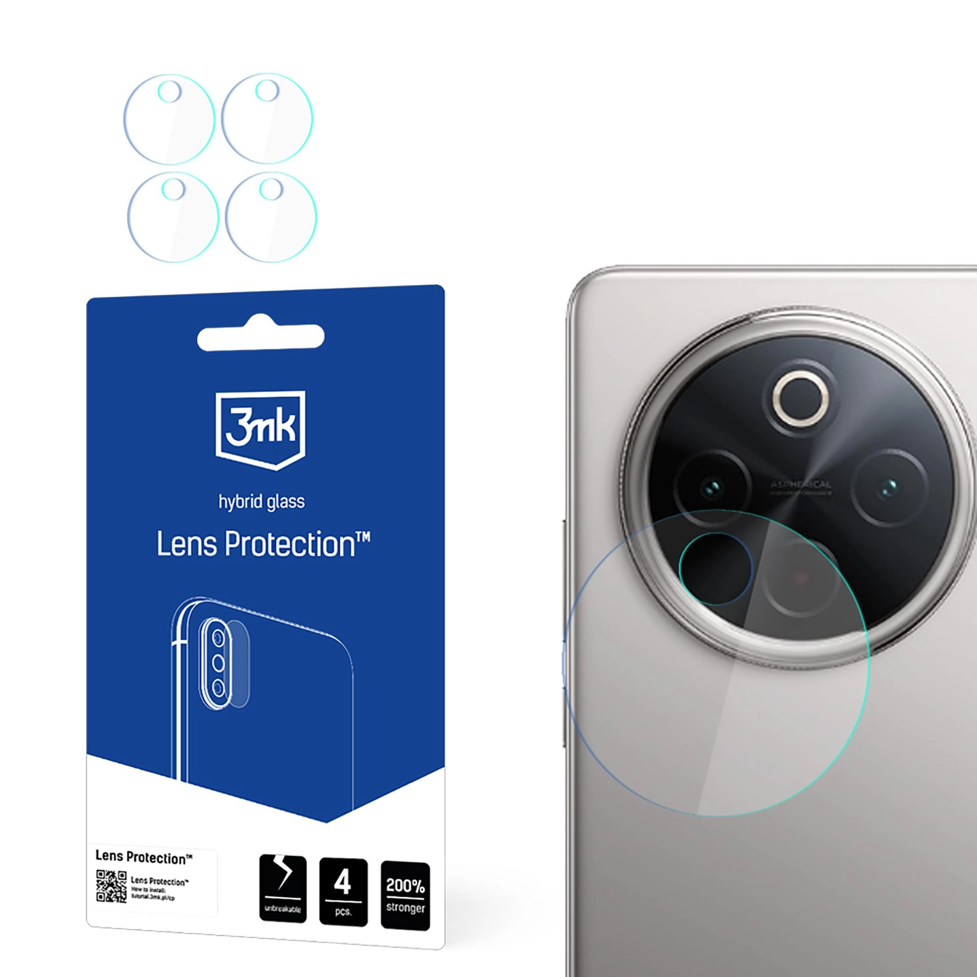 Vivo Y300 Pro - 3mk Lens