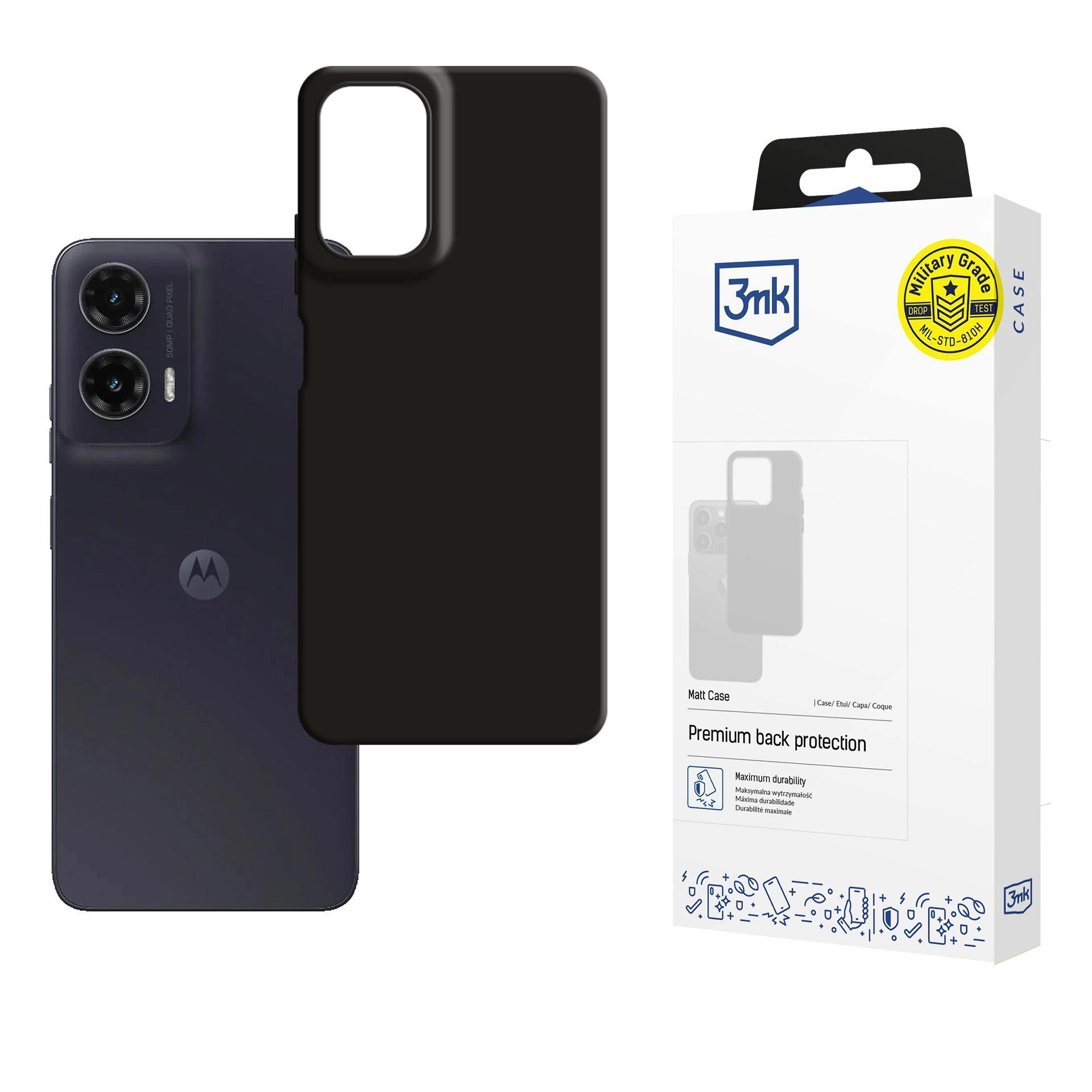 3MK 3MK Matt Case Motorola Moto