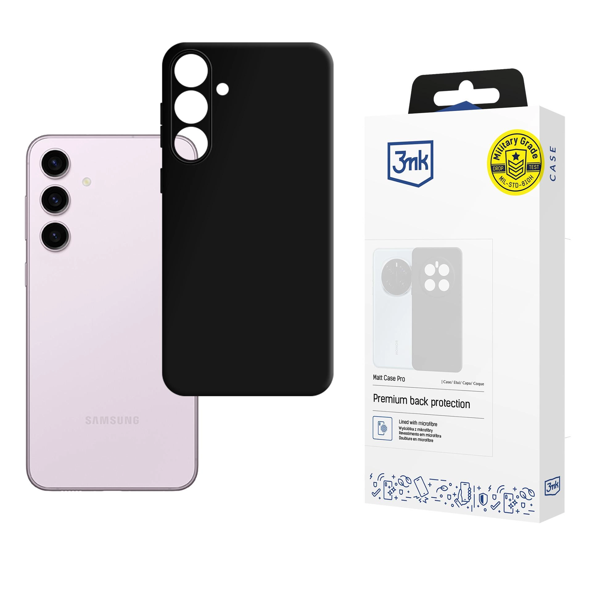 3mk Matt Case Pro do Samsung