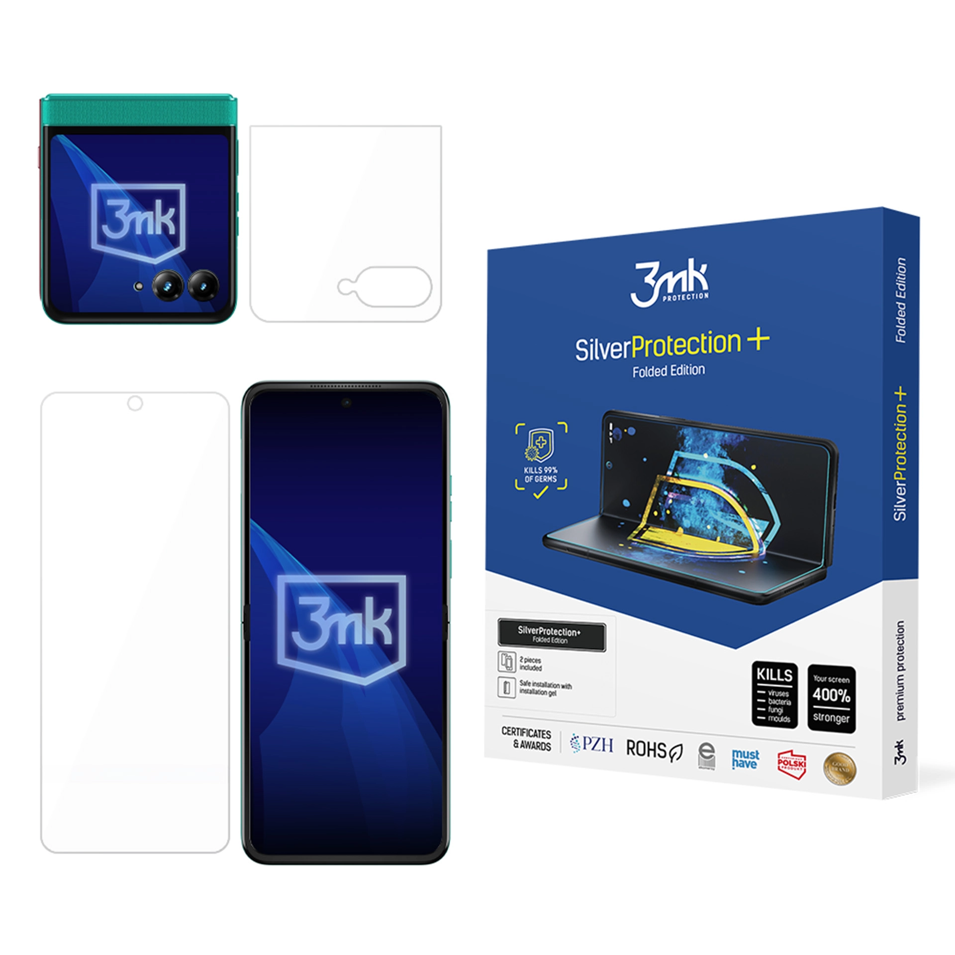Motorola Razr 70 - 3mk SilverProtection+