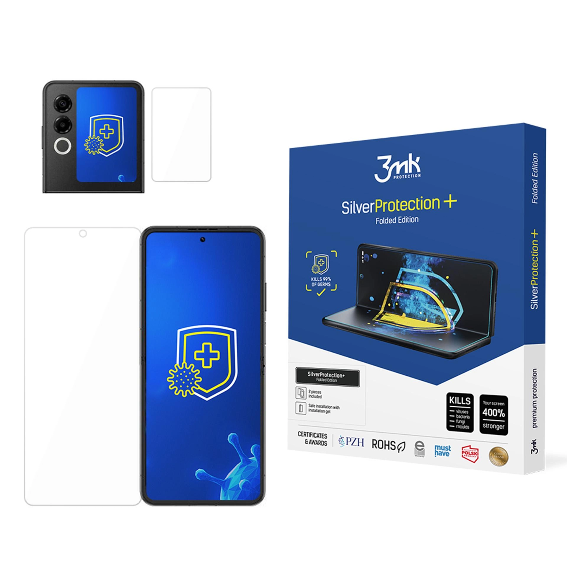 Nubia Flip 2 - 3mk SilverProtection+