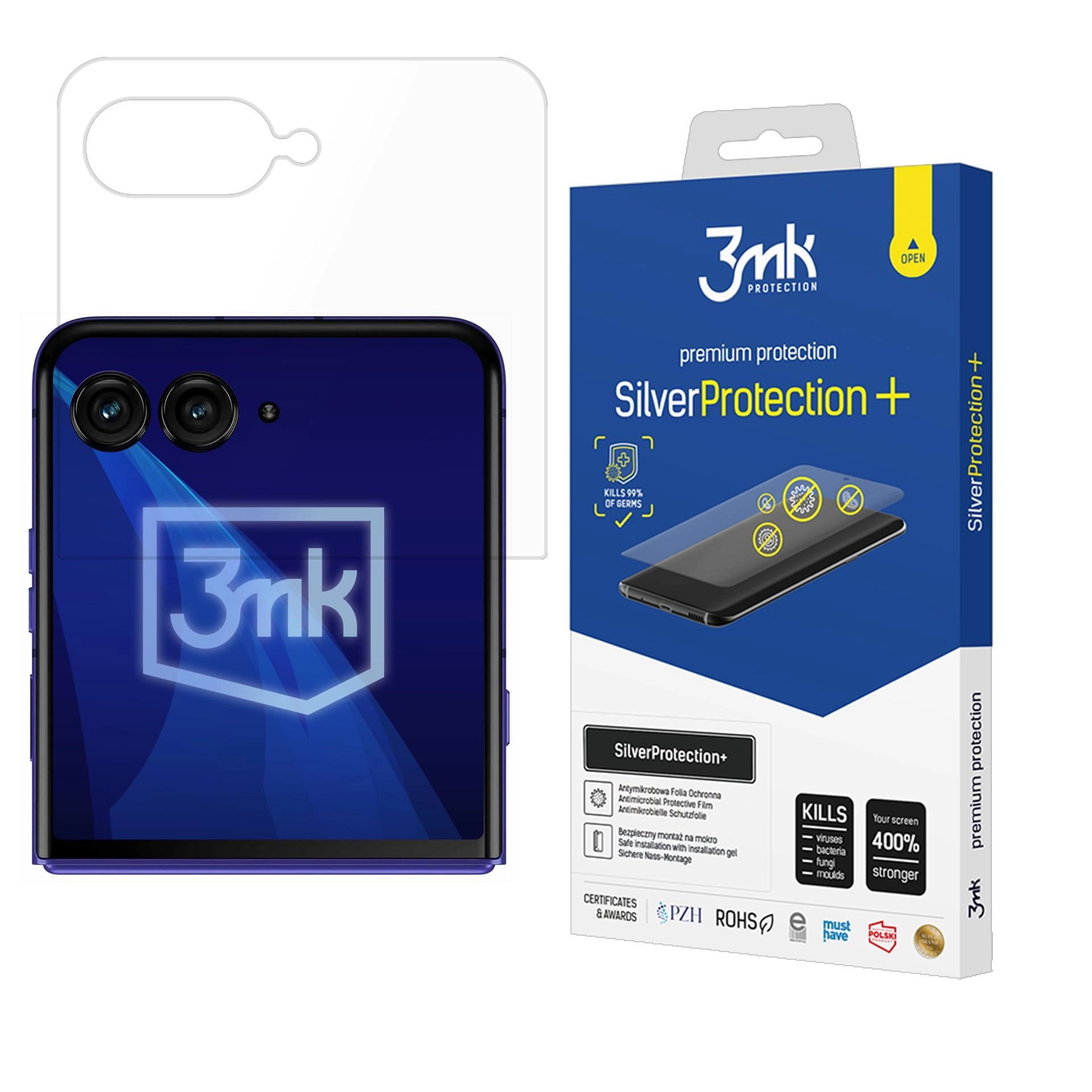 Motorola Razr 70 - 3mk SilverProtection+