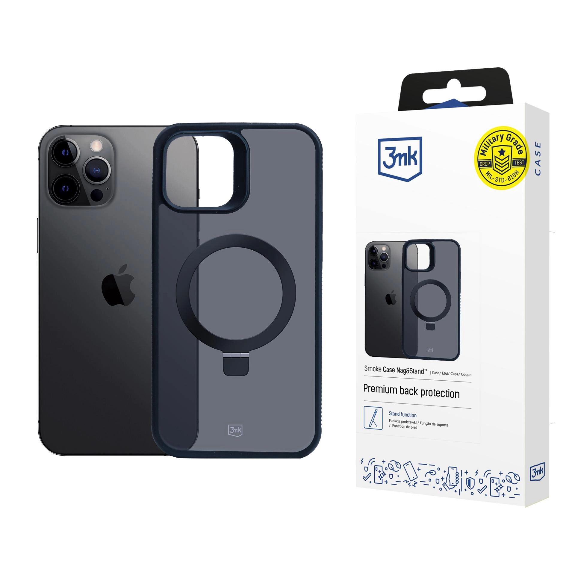 3MK 3MK Smoke Case iPhone 12