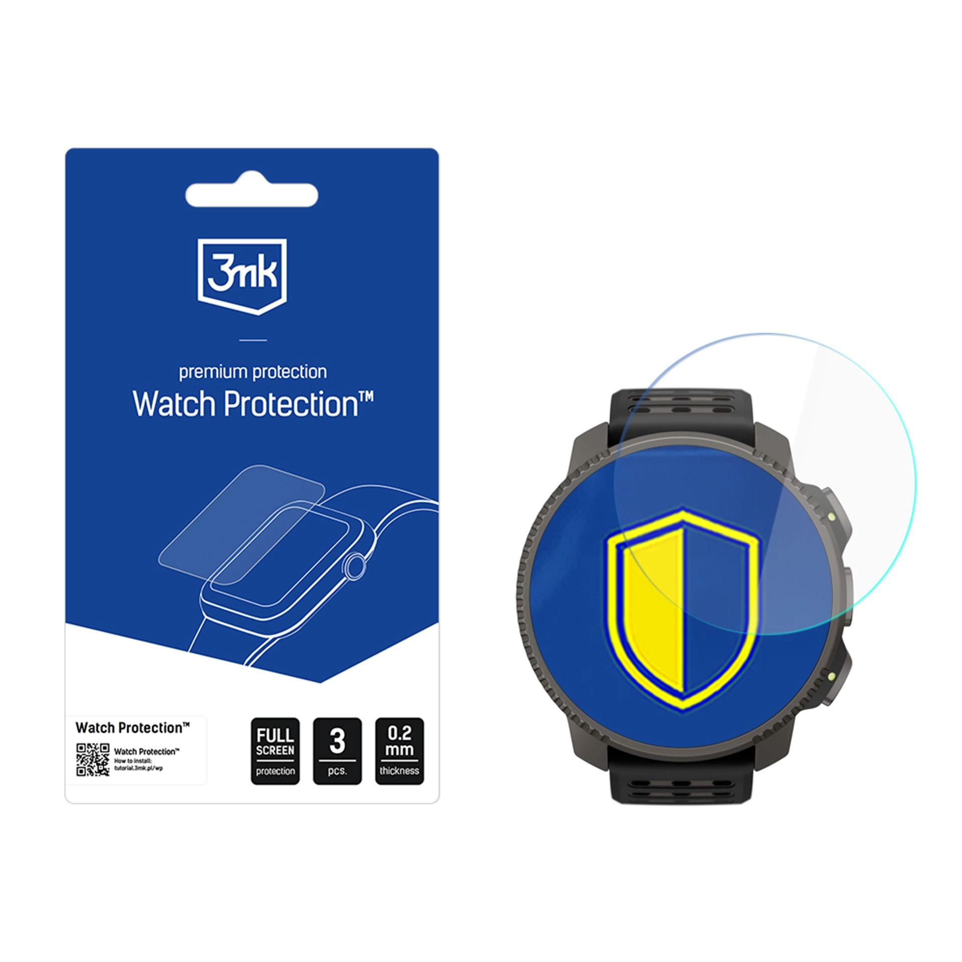 Hybrid glass for smartwatch display 3mk