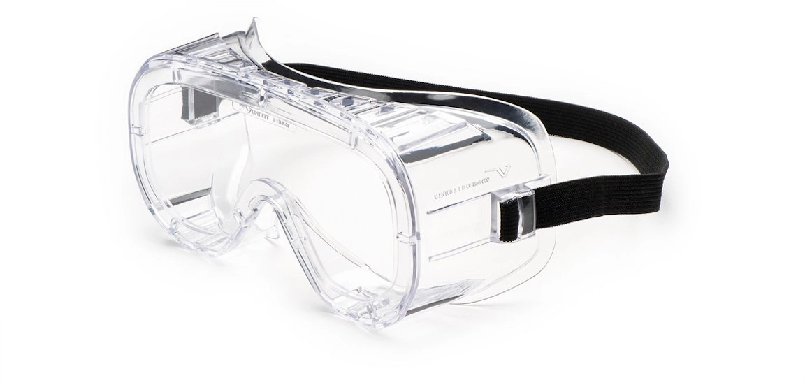 Univet goggle 602 klar 2 polycarbonat