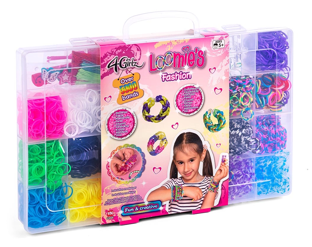 4-Girlz - 5000+ loomie``s in Suitcase