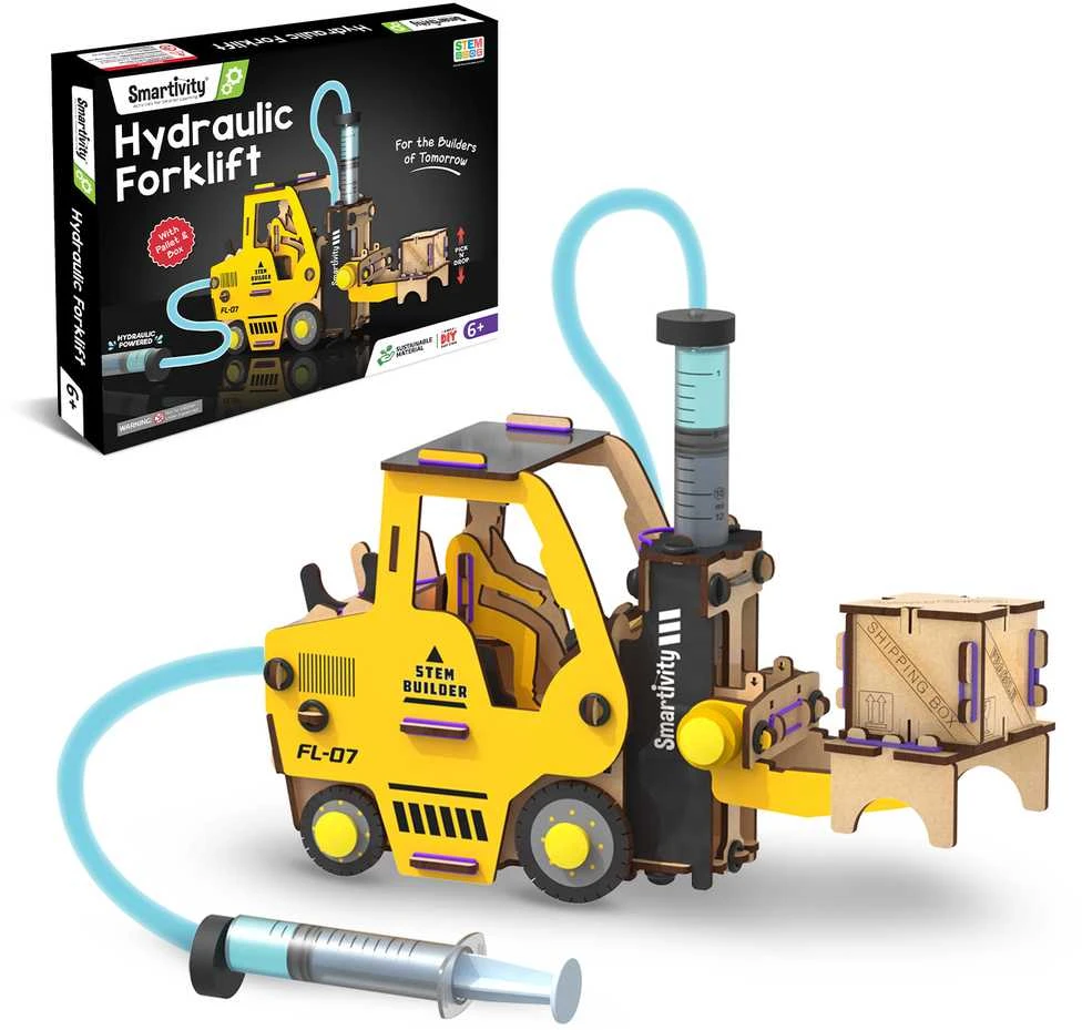 SMARTIVITY konstruktorius Hydraulic Forklift  SMRT1253 4040401-0292