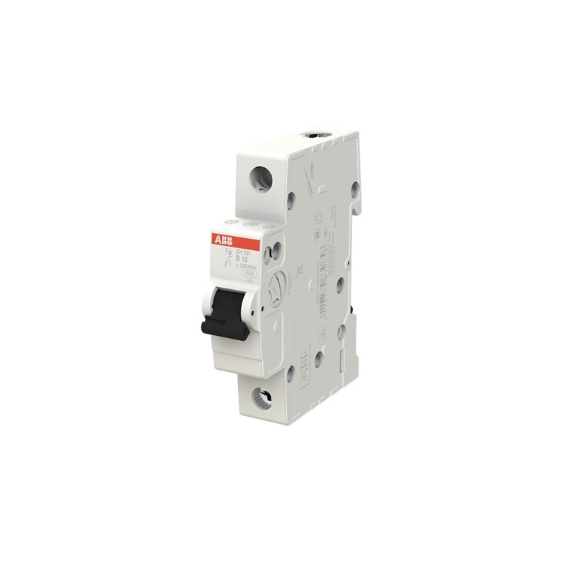 CIRCUIT BREAKER SH201-B16A 1P 6KA 2CDS211001R0165