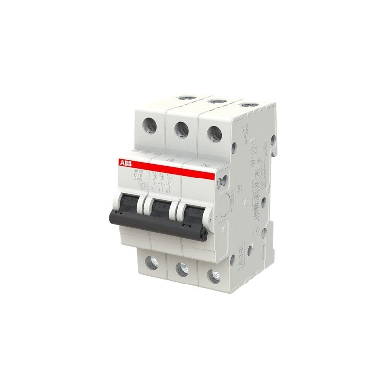 CIRCUIT BREAKER SH203-C16A 3P 6KA 2CDS213001R0164