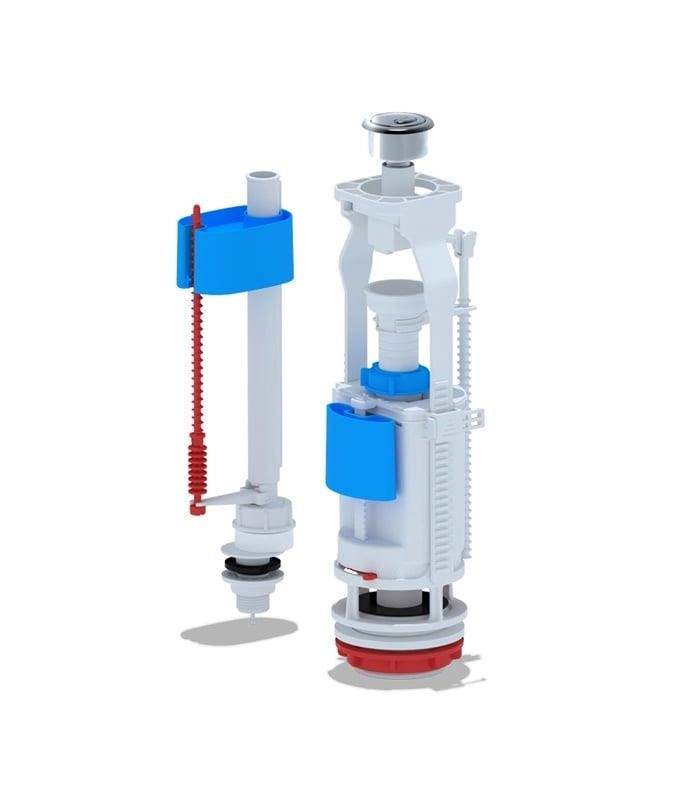 WC BOTTOM FILL VALVE 1/2 CHR3/6L