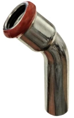 Agam PRESS ELBOW 45 MF 15MM