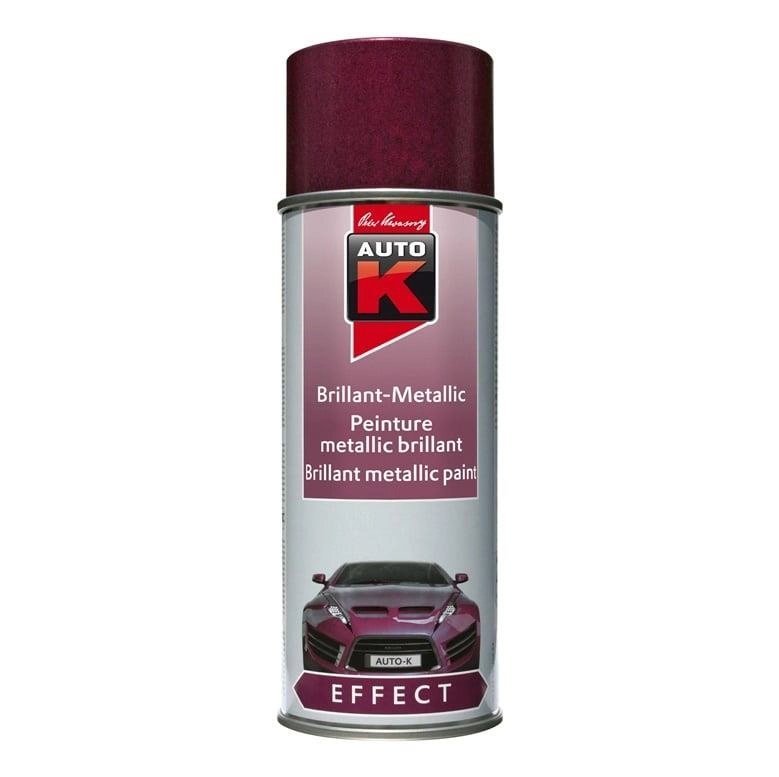 AUTO-K BRILLIANT METALLIC INDY RED 400ML