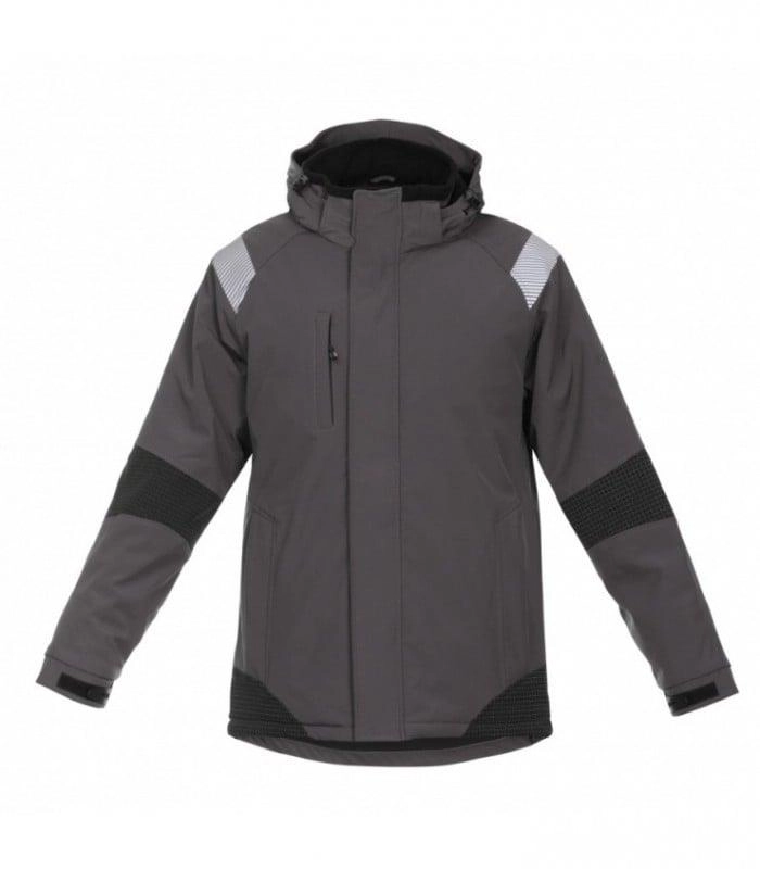 JACKET SOFTSHELL ATLANTA BLACK/GREY L (