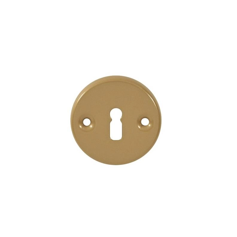 DOOR KEYHOLE CIRCLE STRAW-COLOUR 100 (
