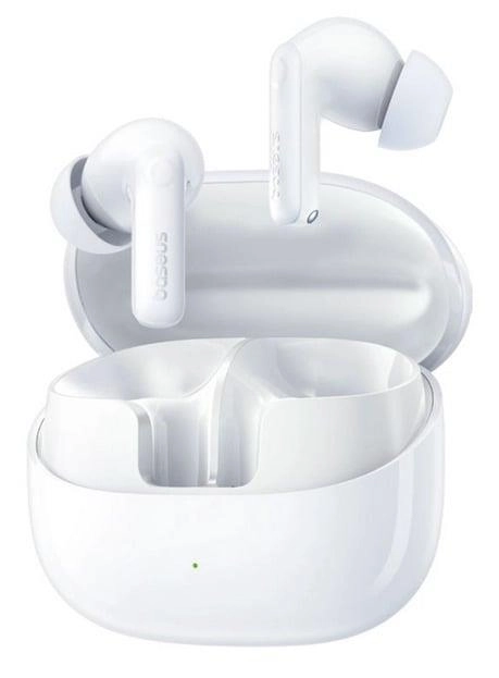 Baseus Bass BP1 Headset True Wireless Stereo (TWS) In-ear Calls/Music Bluetooth White