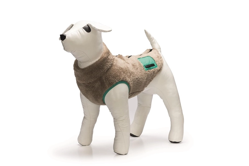DOG COAT BEEZTEES TEDDY TAUPE 28