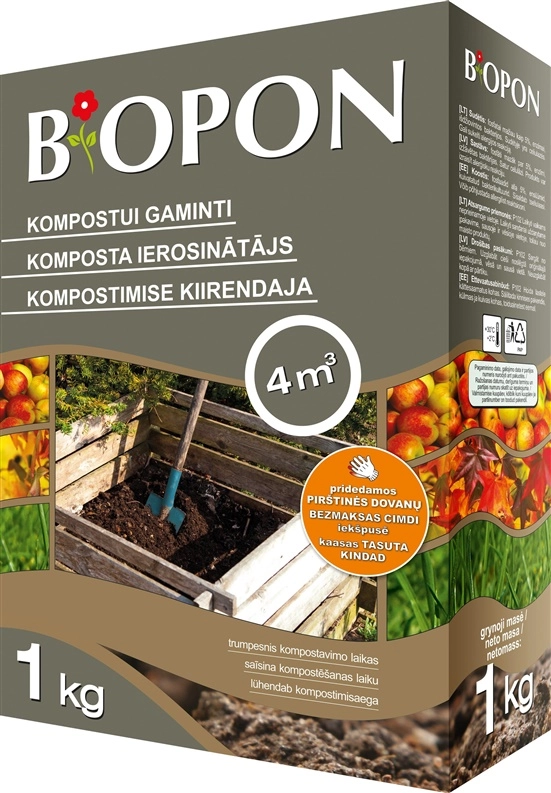 BIOPON COMPOST ENHANCER 1KG 1126 5904517046573