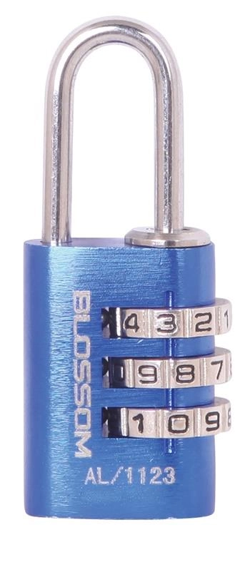 BADLOCK HANG CODE ALUM AL11 20X3BLUE
