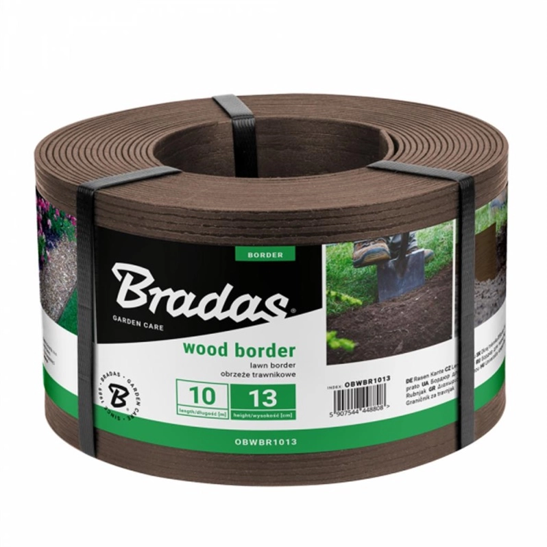LAWN EDGE WOOD IMIT 2.8X130