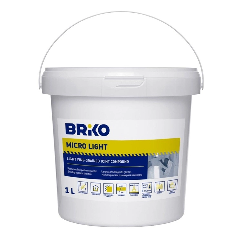 FINE-GRAINED PUTTY BRIKO SM 1 L