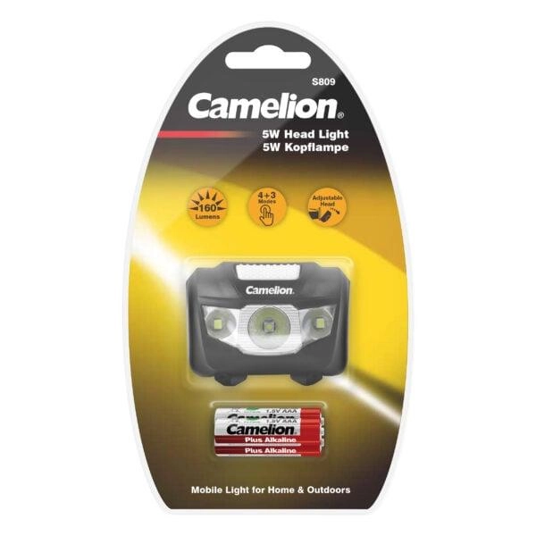 Latarka Camelion HEADLAMP LED 5W 160LM