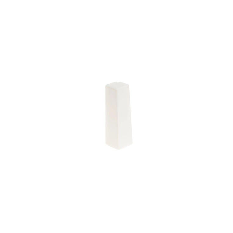 OUTER PVC SKIRT CORNER R9003 WHITE