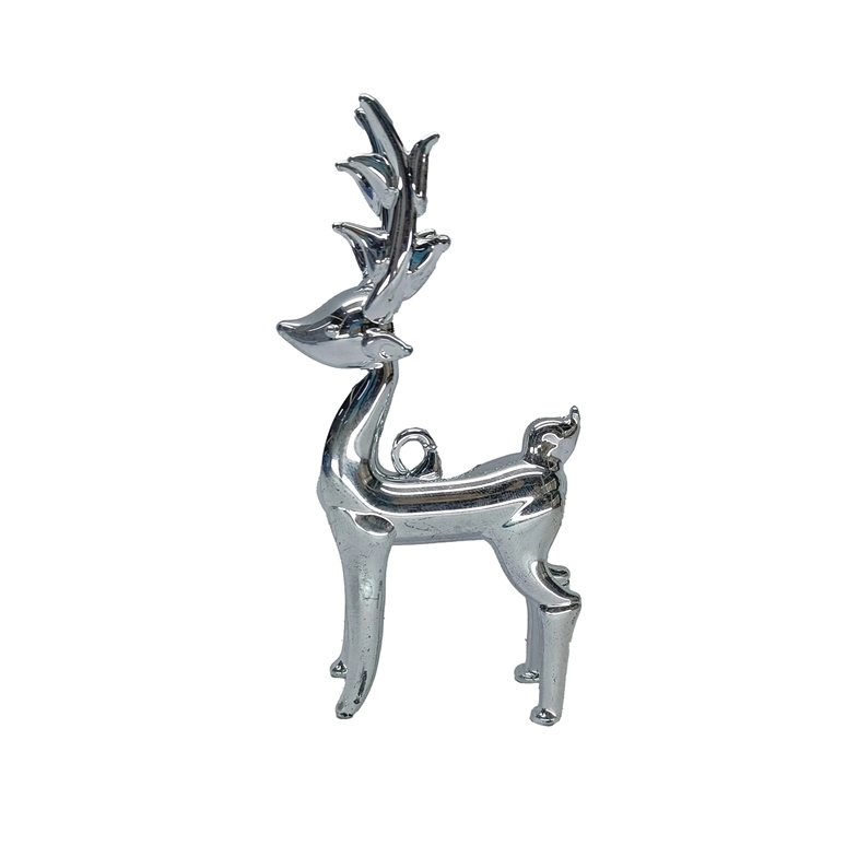 Skrzynkazdrewna Ornament glass deer 4.5X10