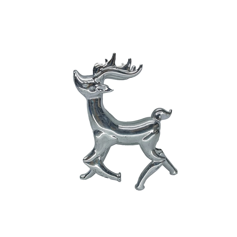 Stoneline Ornament glass deer 7X8.5CM