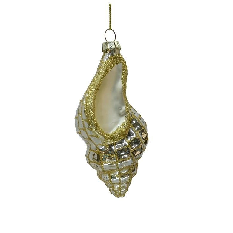 Rocada ORNAMENT GLASS SHELL 5.5X13CM