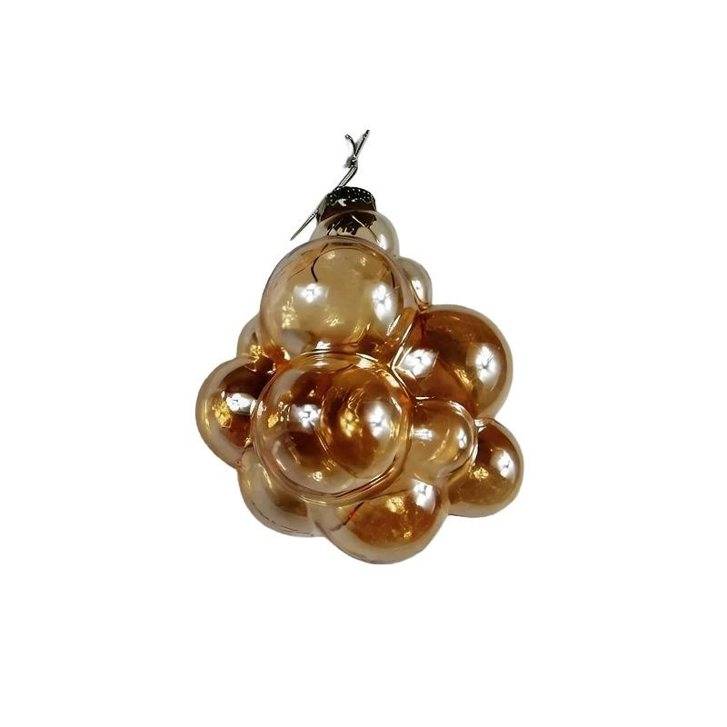 EBI ORNAMENT GLASS BROWN EBD53950 9X13CM